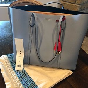 Tory Burch Perry triple compartment tote NWT